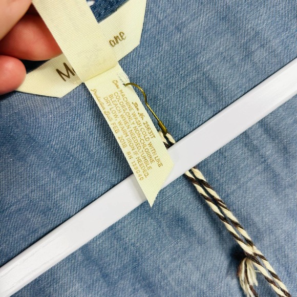 NEW Matilda Jane Blue Chambray Tie Front Kimono Size Small - Picture 3 of 6